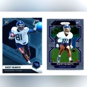 Racey McMath 🏈 NFL Football Trading Cards Lot 🔥 Dallas Cowboys